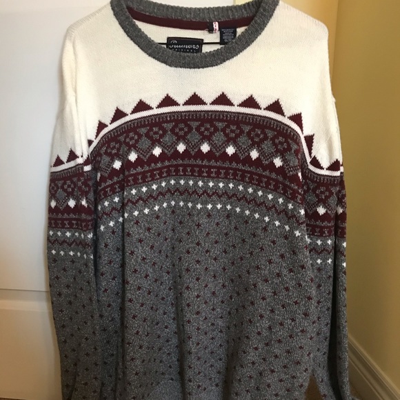 Patterned Knit Sweater - Picture 2 of 3